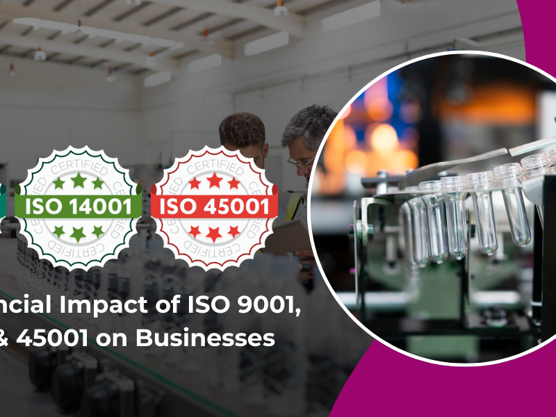 The Financial Impact of ISO 9001, 14001, & 45001 on Businesses